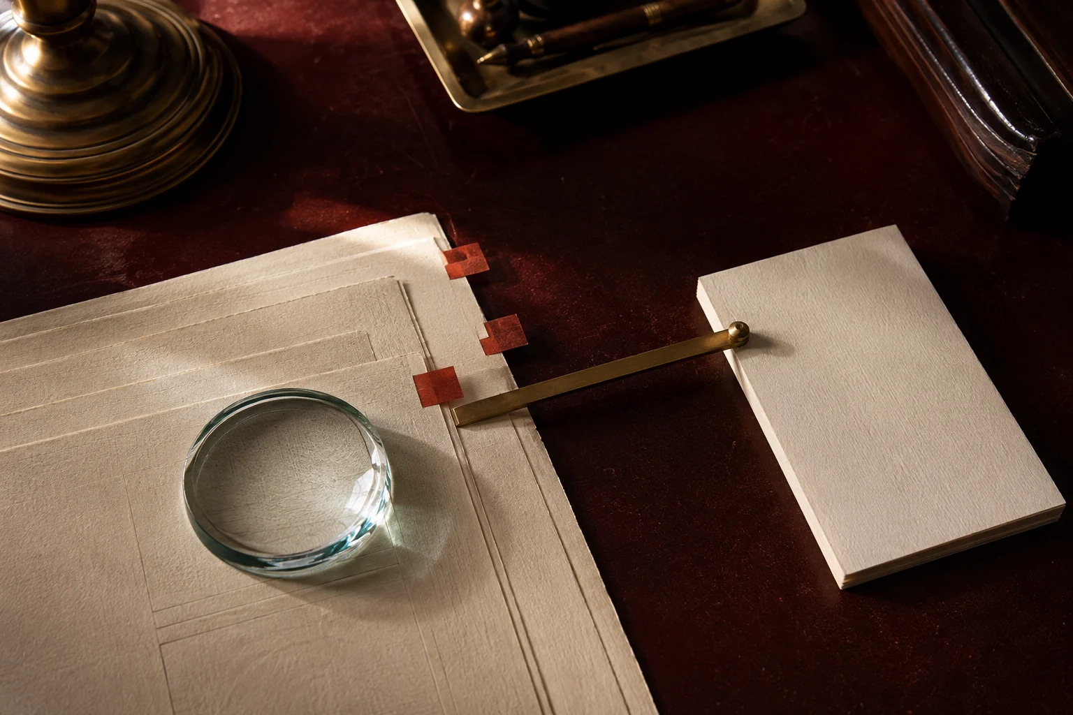 Universo visual de Evidence Desk