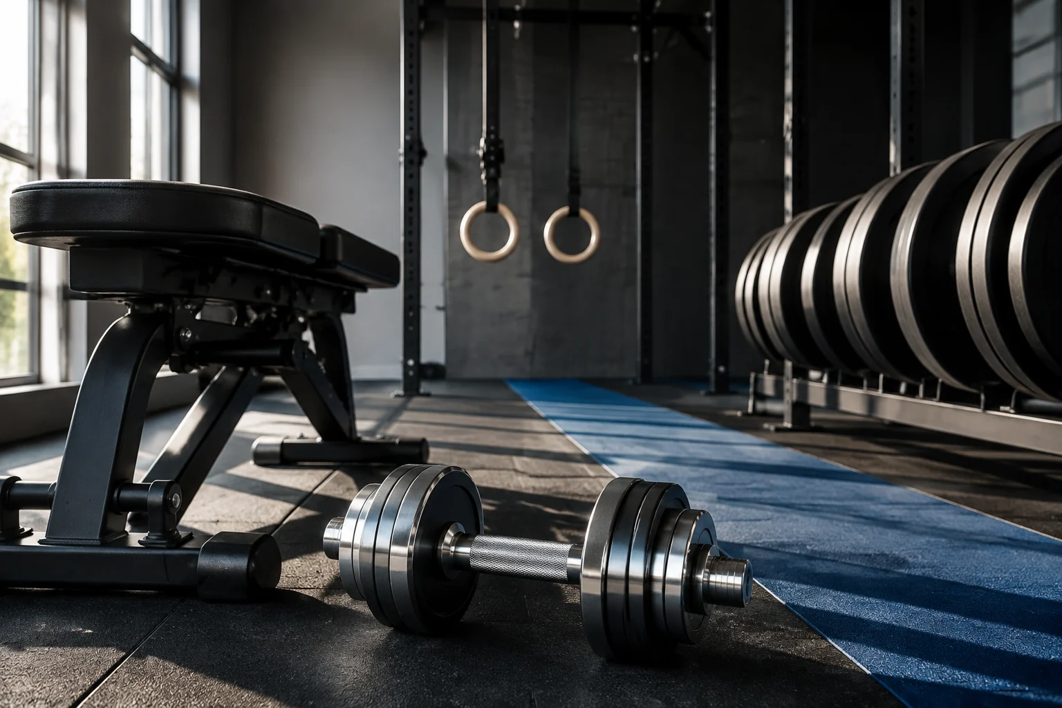 Universo visual de Gym Adaptive Coach